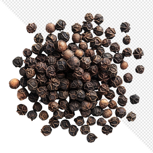 Black Peppercorns CloseUp View