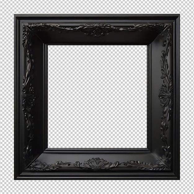 Black Picture frame psd design