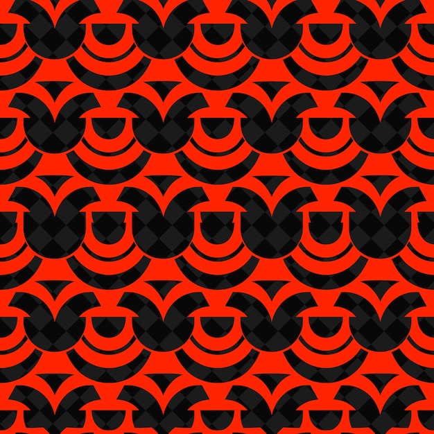 PSD a black and red background with a circle and a circle in the middle