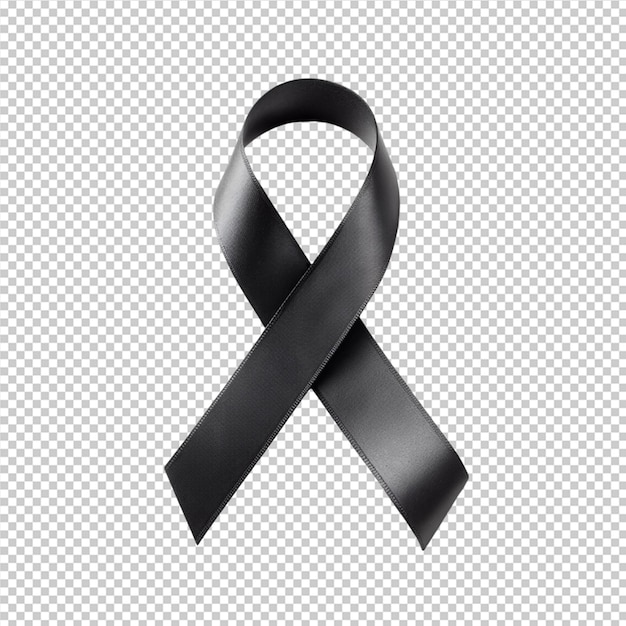 PSD black ribbon