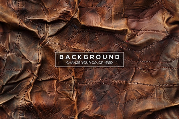 Black rough leather textured background