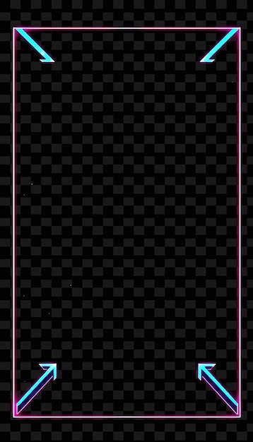 PSD a black square with pink lines on the screen