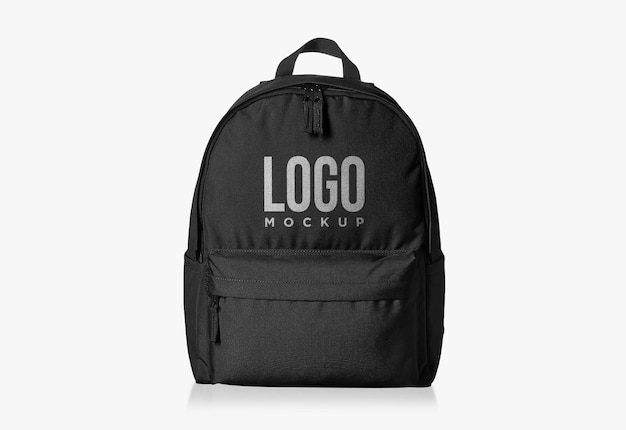 Black Study Bag Logo Design Mockup