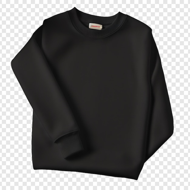 PSD black sweater with a zipper on the front and the bottom right