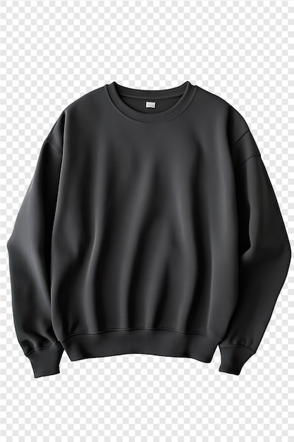 black sweatshirt mockup