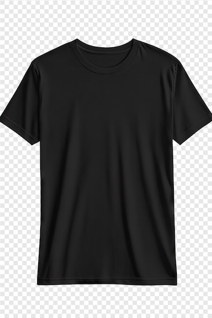 a black t shirt with a black band on the front