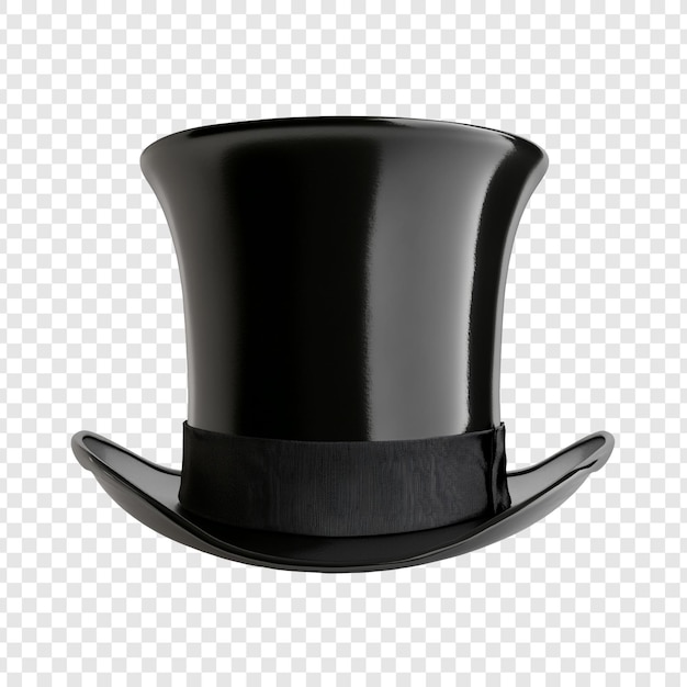 PSD black top hat