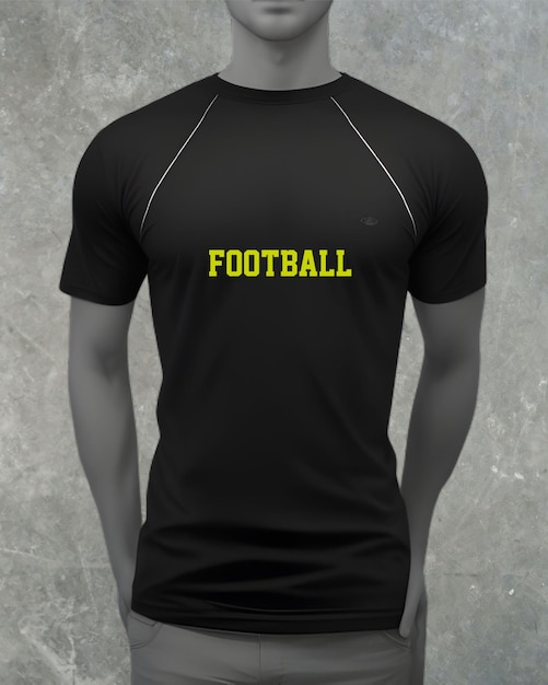 black tshirt mockup tamplate