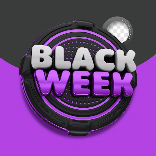 BLACK WEEK 01