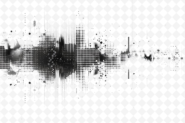 PSD a black and white abstract background with a lot of blots