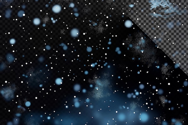 a black and white background with snowflakes and stars