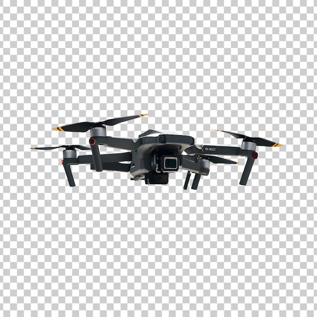 a black and white drone with the number 3 on the front