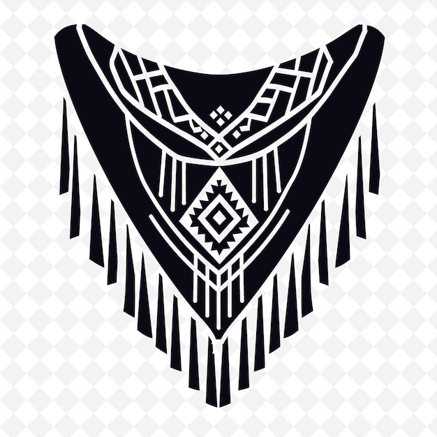 PSD a black and white image of a tribal logo