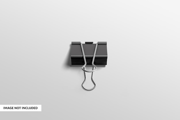 A black and white paper clip with the word'limited'on it