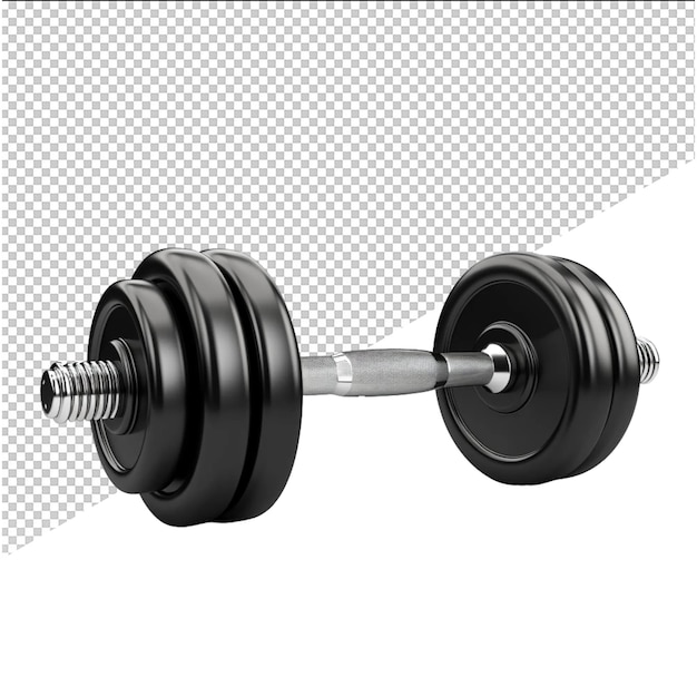 a black and white photo of a dumbbell with a white background