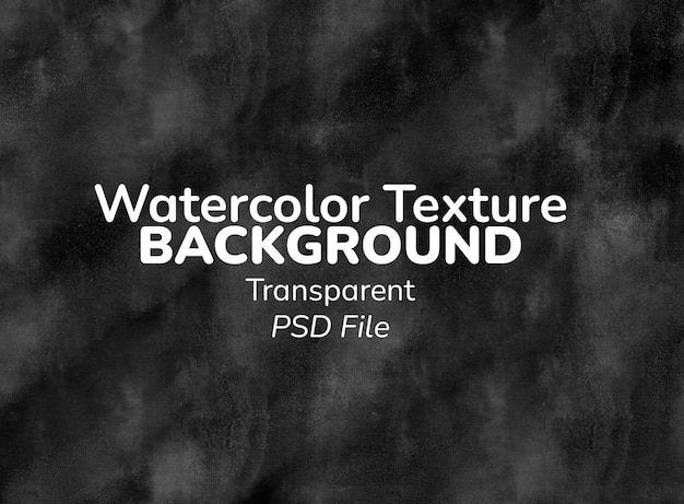 PSD a black and white photo of watercolored background with the words watercolored on it