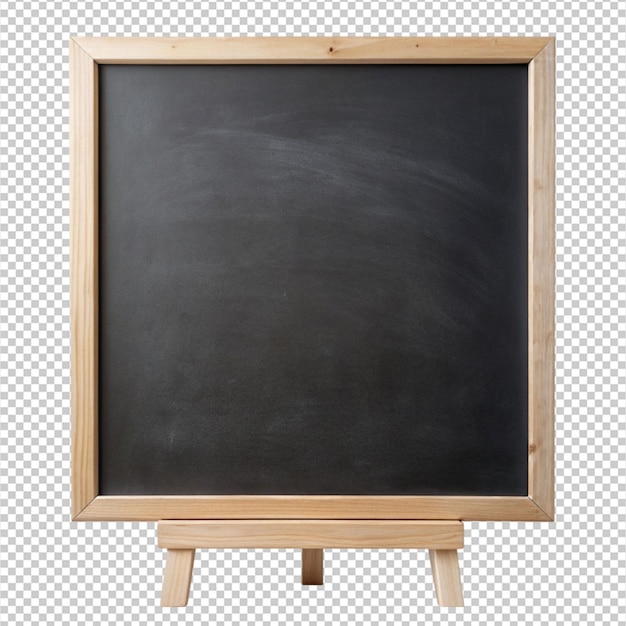 blackboard isolated on transparent background