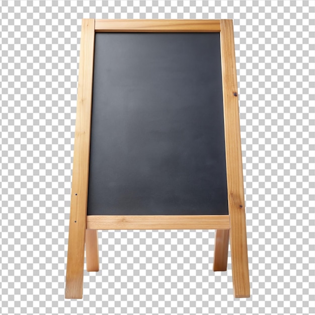 blackboard for shops on transparent background