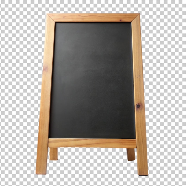 blackboard for shops on transparent background