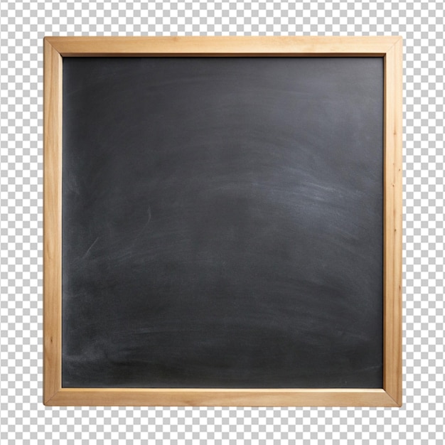 blackboard on transparent background