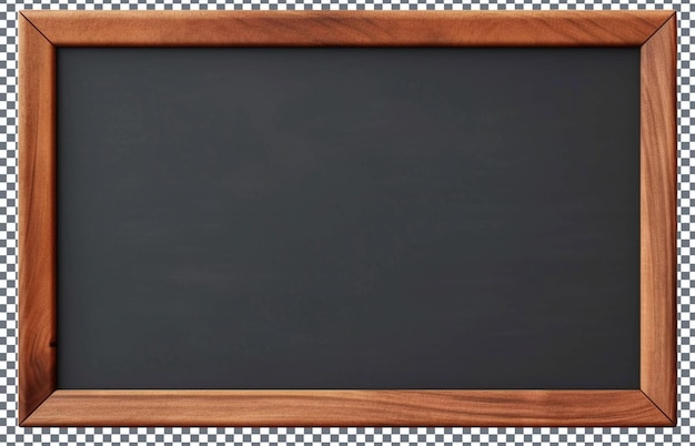 PSD blackboard with wooden frame