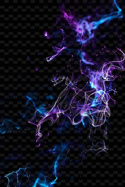 Blacklight With Uv Glow Ethereal Radiant Enhancing Mystery S PNG Y2K Neon Light Effect Design