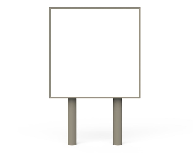 Blank Ad board