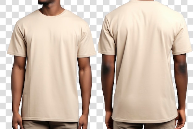 PSD blank beige tshirt mockup clothing apparel undershirt