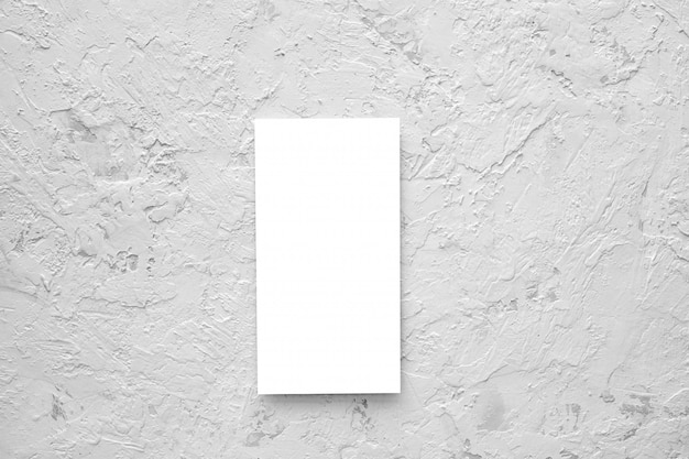 Blank flyer. Empty card