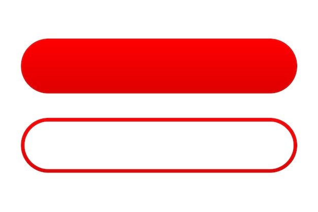 blank lower third youtube 2 design template red button for text background