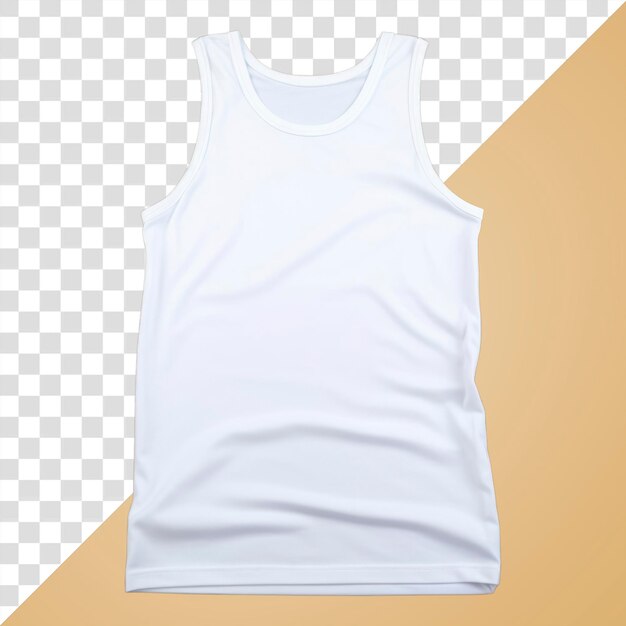 PSD blank tank top mockup coathanger sportswear undershirt