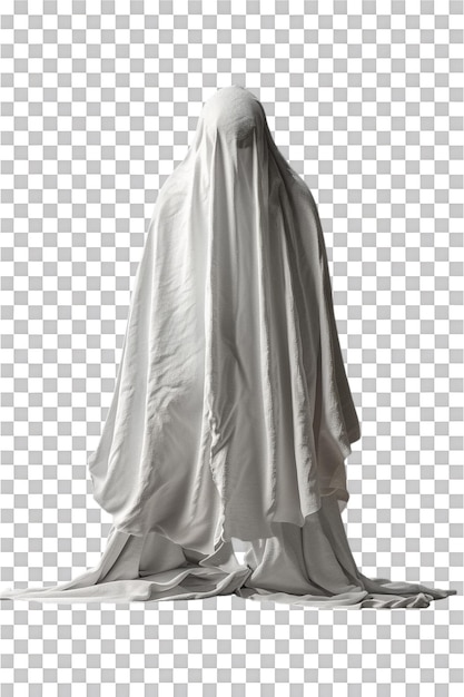 PSD blanket ghost isolated on transparent background