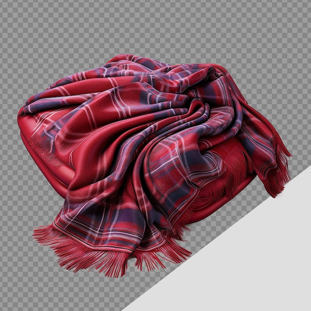 Blanket png isolated on transparent background