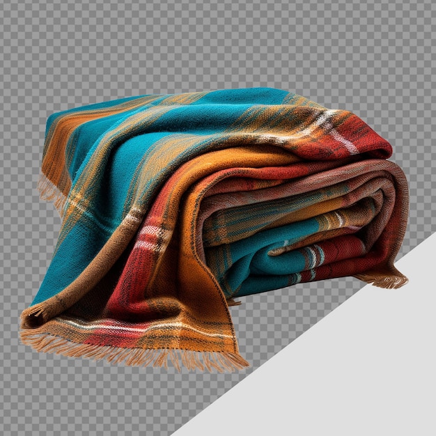 Blanket png isolated on transparent background