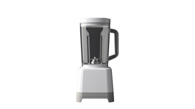 a blender with a glass container