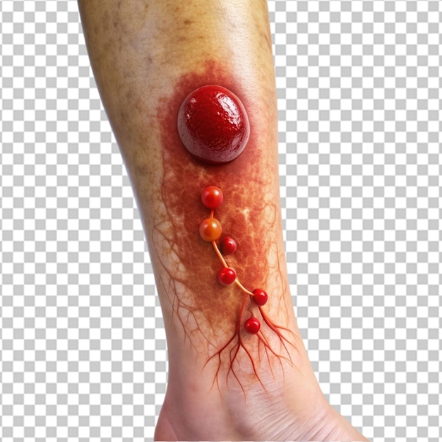 PSD blood clot in leg pictures