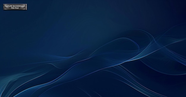 PSD blue abstract background with bokeh lights and particles dark blue background