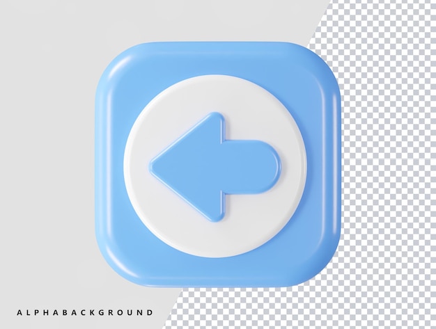 A blue button with an arrow icon on it