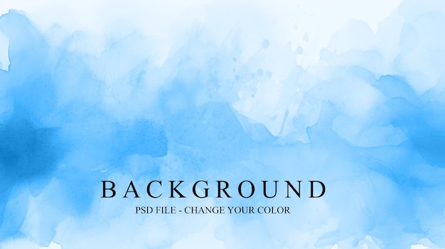 Blue color splatter texture background