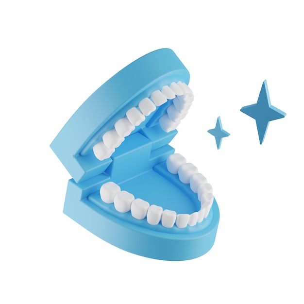 Blue dental fake