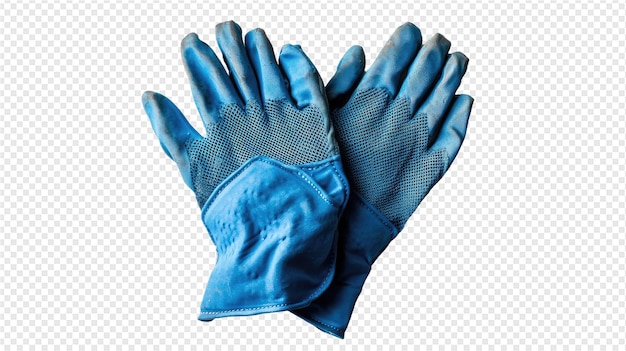 PSD blue gloves for the home