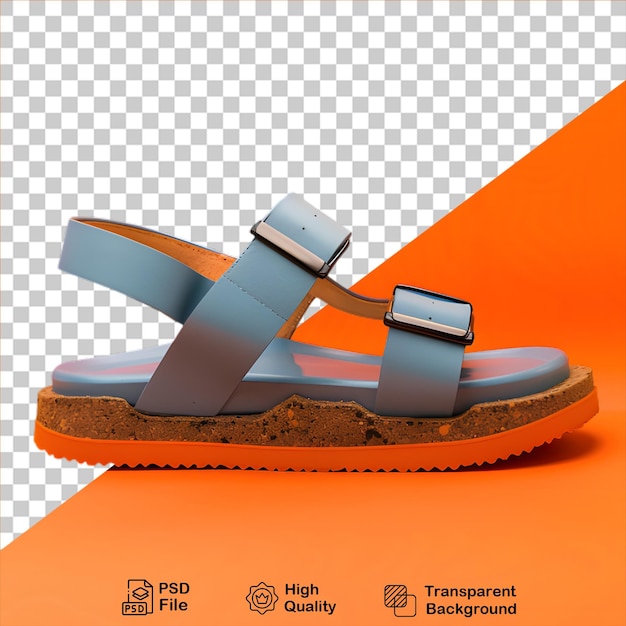 blue leather sandal png include image