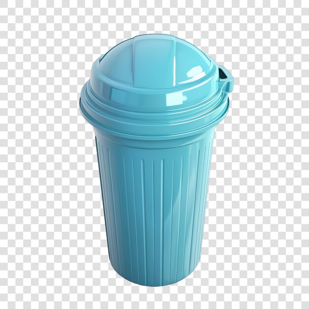 PSD a blue plastic cup with a lid that says  take away  on it