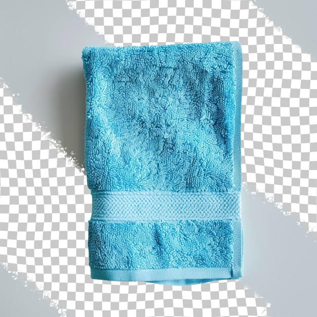 PSD a blue pouch with a blue strap that says  reusable