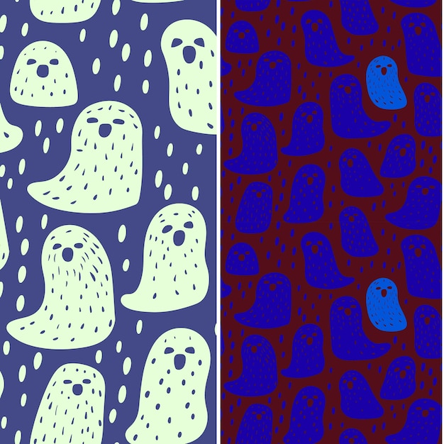 PSD a blue and purple pattern with birds and the words  birds