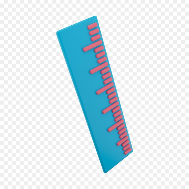 PSD a blue ruler with the word mammatus on it - blue and red png download