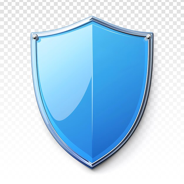 PSD a blue shield with a blue shield on it