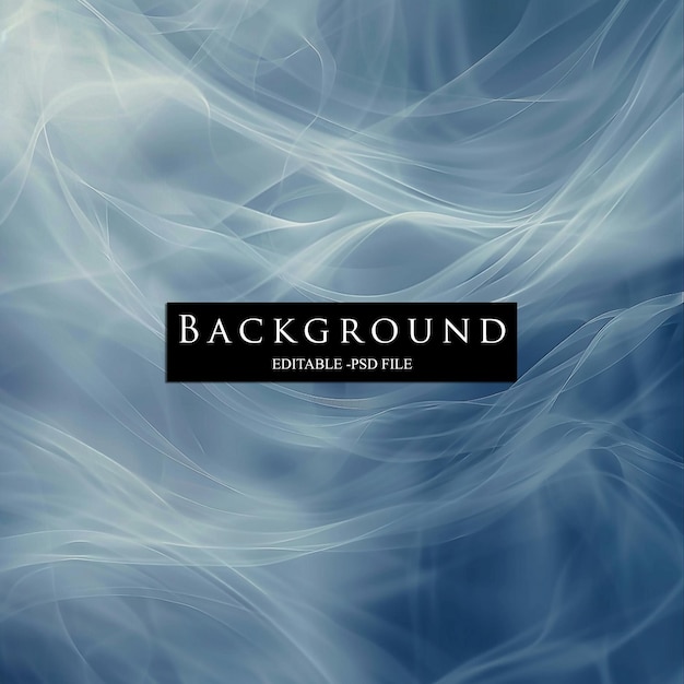 PSD blue smoke curve energy effect background