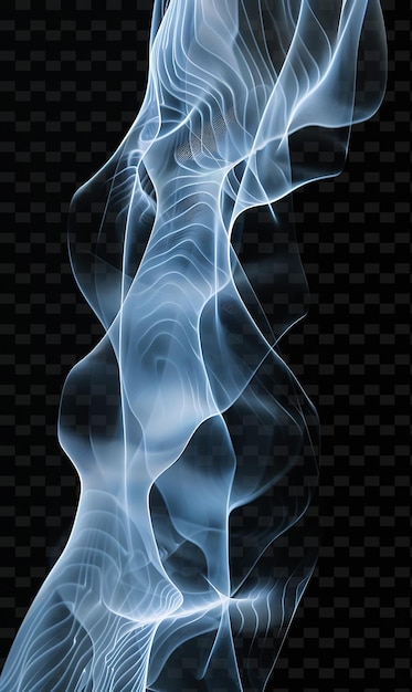 the blue smoke is from the flame