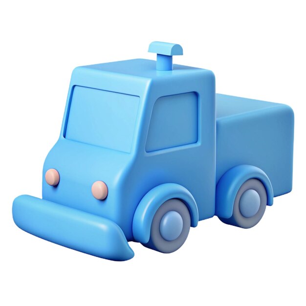 PSD a blue toy car with a blue top and the word quot the word quot on it